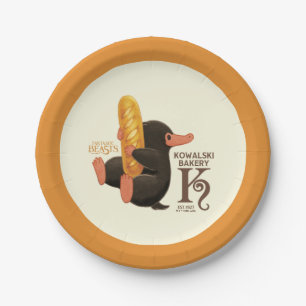Kowalski Bakery - Niffler With Bread Paper Plate