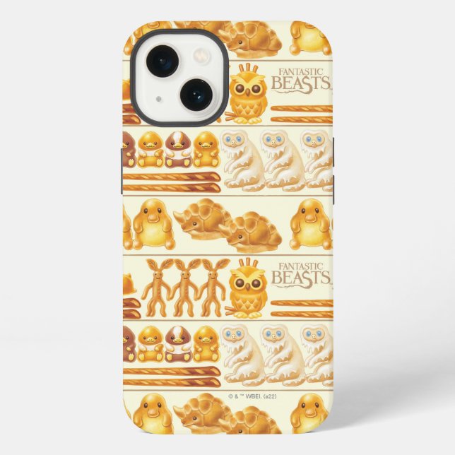Kowalski Bakery Rows of Treats Pattern iPhone Case (Back)