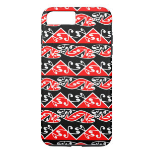 Kowhaiwhai Traditional Maori Koru Pattern iPhone 8 Plus/7 Plus Case