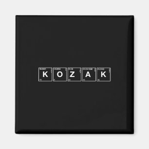 Kozak - Funny Ukrainian Patriot Shirt Retro Ukrain Magnet