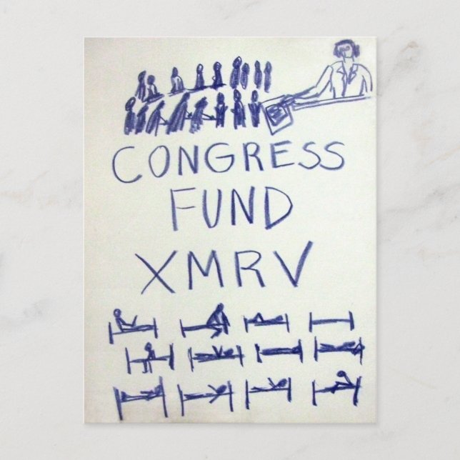 kp-congress fund xmrv postcard (Front)