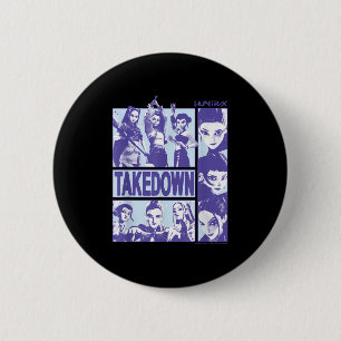 Kp Demon Hunters Halloween Huntrix Takedown Panel  2 Inch Round Button