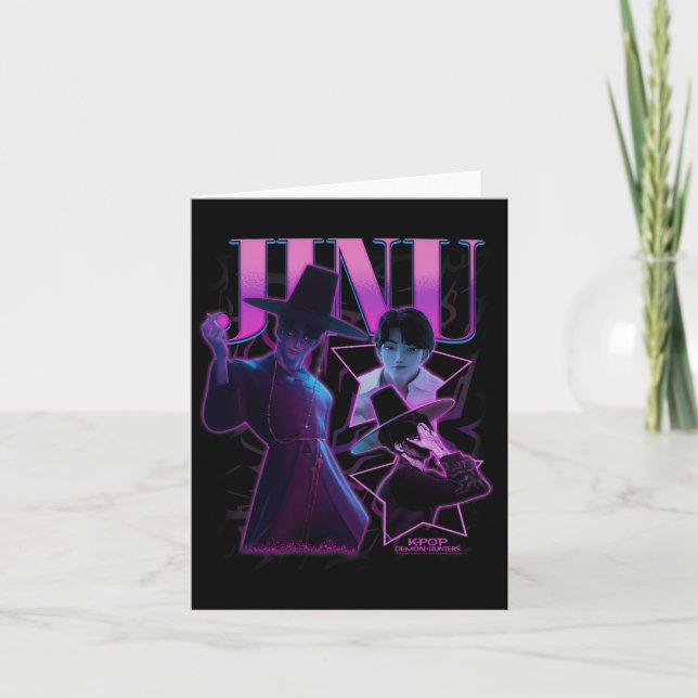 Kp Demon Hunters Halloween Jinu Showcase Y2k Style Card (Front)