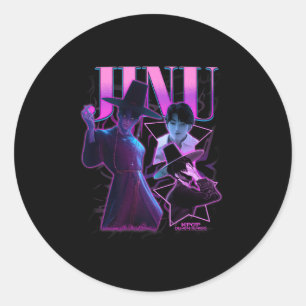 Kp Demon Hunters Halloween Jinu Showcase Y2k Style Classic Round Sticker