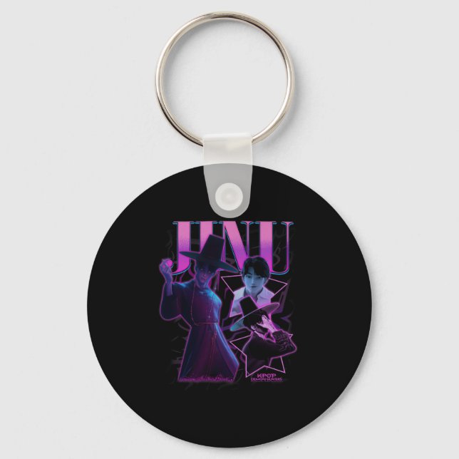 Kp Demon Hunters Halloween Jinu Showcase Y2k Style Keychain (Front)