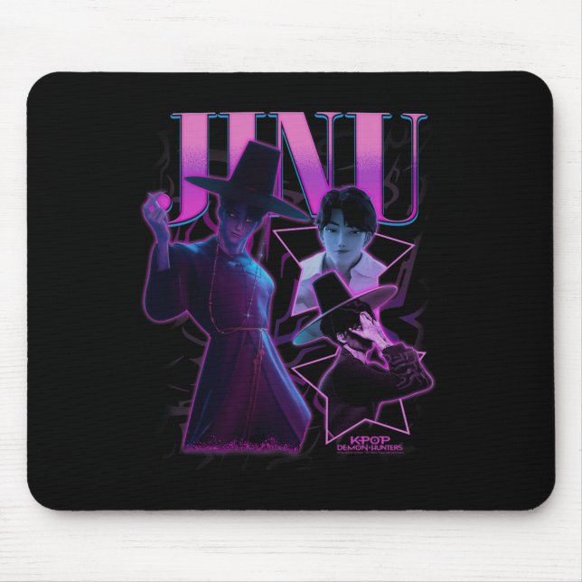 Kp Demon Hunters Halloween Jinu Showcase Y2k Style Mouse Pad (Front)