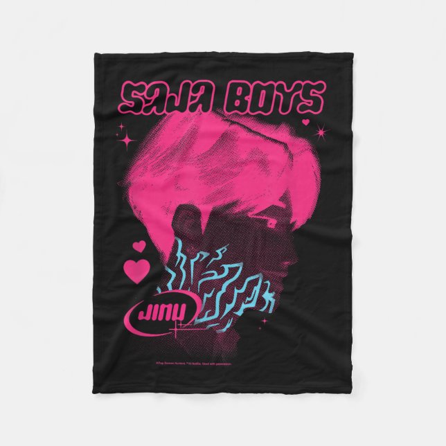 Kp Demon Hunters Halloween Saja Boys Jinu Demon Ma Fleece Blanket (Front)