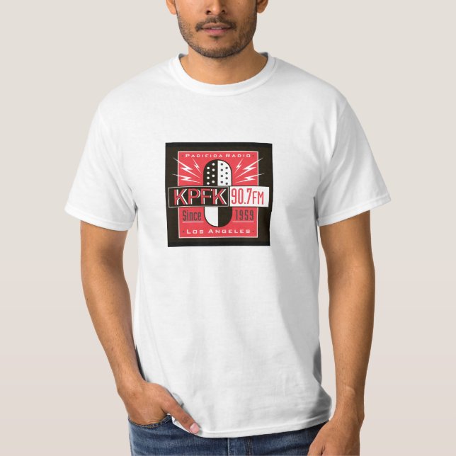 KPFK Basic Logo T-Shirt (Front)