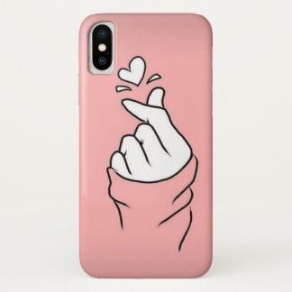 KPop Hand Symbol Cute Korean Case-Mate iPhone Case