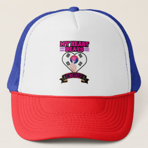 KPop Heart Korea Flag Hand Symbol Music Design Trucker Hat