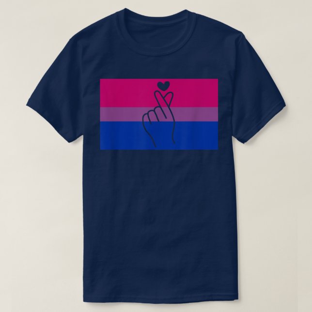 Kpop Merchandise Fan Addict Gay Bisexual Pride Fla T-Shirt (Design Front)