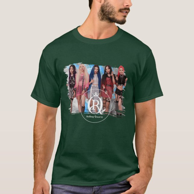 Kpop Rolling Quartz Members II T-Shirt (Front)