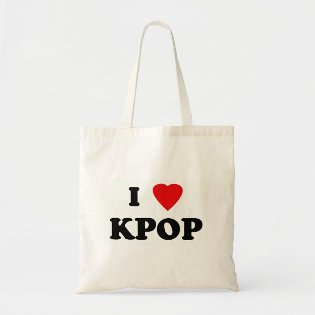 Kpop stock market tote bag (Front)