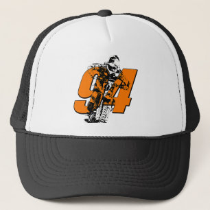 KR94bikeghost.png Trucker Hat