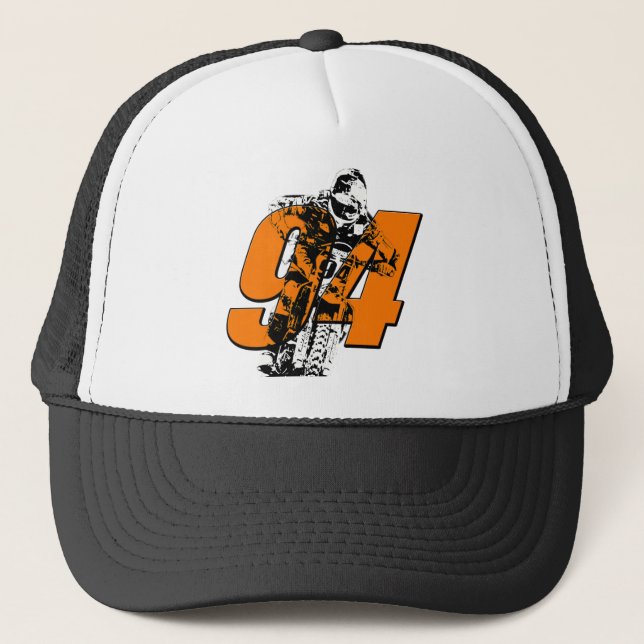 KR94bikeghost.png Trucker Hat (Front)