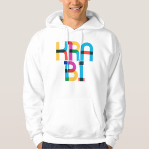 Krabi Thailand Pop Art Letters Hoodie
