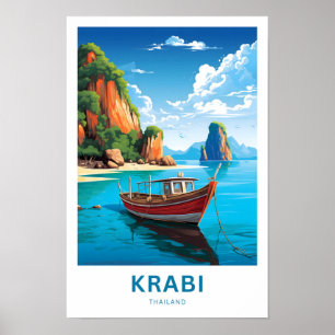 Krabi Thailand Travel Print