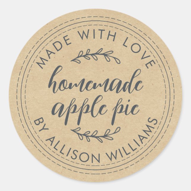 Kraft Apple Pie Food Label (Front)