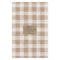 Kraft Buffalo Check Soap Wrap Paper Sheet - Satin
