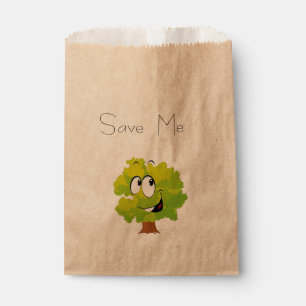 Kraft custom logo branded promotional favour bag