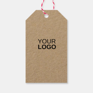 Kraft Gift Tags Red and White Twine