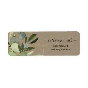 KRAFT LEAFY GREEN GOLD FOLIAGE ADRESSE DE COULEUR 