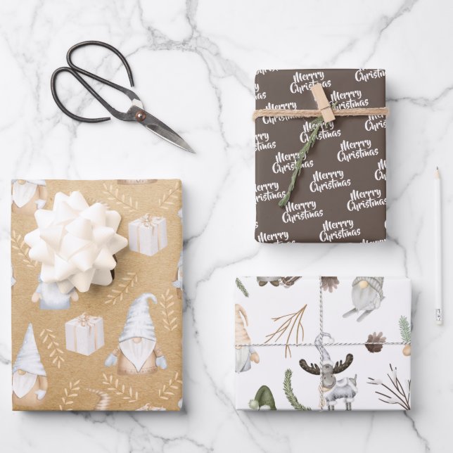 Kraft Paper | Gnome | Christmas (Front)