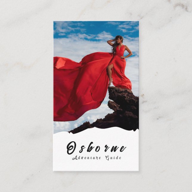 Kraft Rocky Mountain Adventure Guide Carte de visi (Devant)