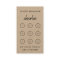 Kraft Rustic | Kids Good Behaviour Punch Card