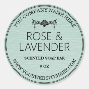 Kraft Soap Label Sticker