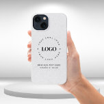 Kraft Style Business Custom Logo & Text Rustic  iPhone 13 Case<br><div class="desc">Promote your business with this cool iPhone case,  featuring kraft style background,  custom logo & text. Easily add your details by clicking on the "personalize" option.</div>