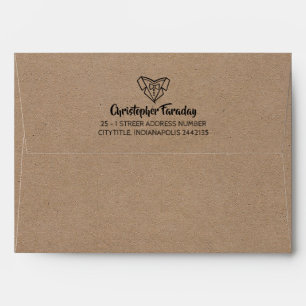 Kraft Style Groom's Envelopes