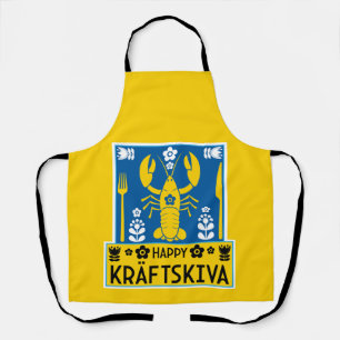 Kräftskiva - Swedish Crayfish Party Apron