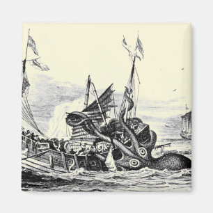 Kraken Attack! Magnet