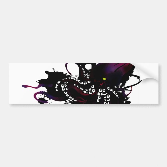 Kraken Bumper Sticker (Front)