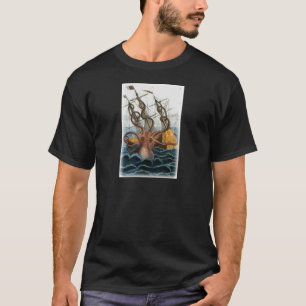 Kraken by Pierre Denys de Montfort, 1801 T-Shirt