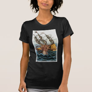 Kraken by Pierre Denys de Montfort, 1801 T-Shirt
