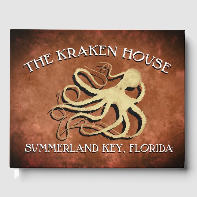 Kraken House - Guest Book (Front)