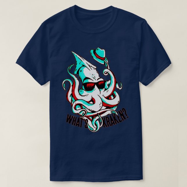 Kraken monster 2 T-Shirt (Design Front)