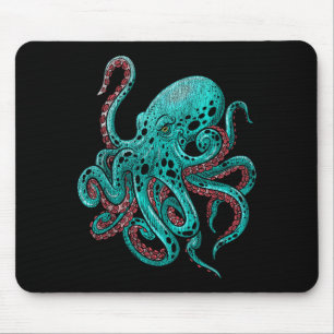 Kraken Octopus Mouse Pad