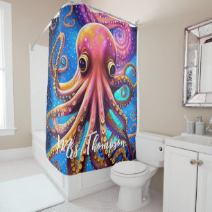 Kraken Octopus with Personalized Name