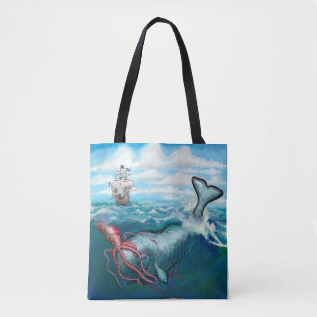 Kraken Tote Bag (Front)