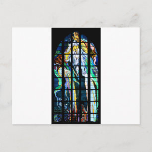 Krakow Church of St. Francis Stained Glass Postcard