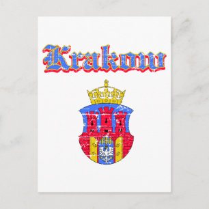 Krakow City Designs Postcard