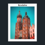 Krakow Europe Poland Polska Old Town Postcard<br><div class="desc">Krakow, Europe, Poland, Polska, Old Town postcard. Elegant, beautiful postcard to send to your family and friends.</div>