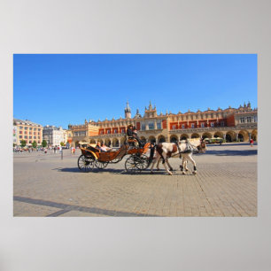 Krakow, Main Market, Poland Poster