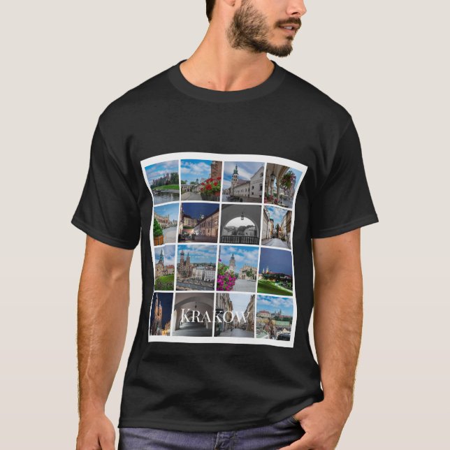 Krakow old town landscapes, Poland T-Shirt (Front)