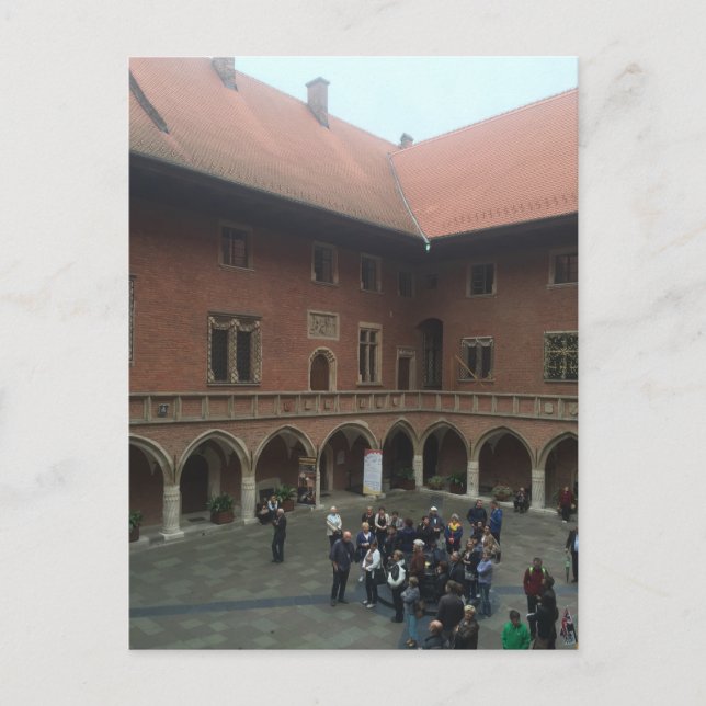 KRAKOW OLD TOWN POSTCARD (Front)