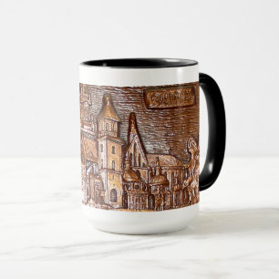 KRAKOW POLAND ARCHITECTURE MUG