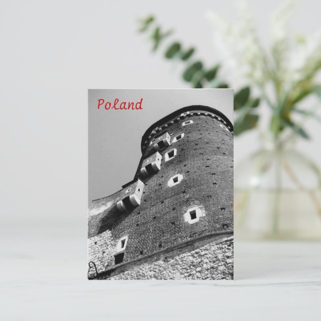 Krakow, Poland Castle Postcard (Standing Front)